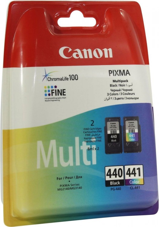 Картридж Canon PG-440  /  441<CAN-5219B005> Multi Pack набор из 2 картриджей