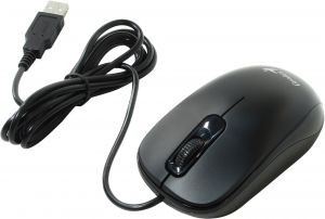 Мышь USB Genius DX-110 Black 3btn+Roll  /  1000dpi