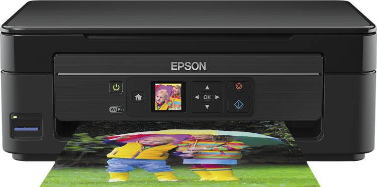 Принтер МФУ Epson  XP-342 (A4  /  5760*1440dpi  /  6стр  /  4цв  /  струйный  /  WiFi)