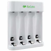 Зарядное устройство GP Rechargeable Е411 / 100AAAHCCS-2CR1 AA / AAA NiMH 1000mAh (4шт) блистер