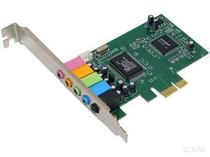 Звуковая карта PCI-E C-media CMI8738-LX OEM 6ch  /  16бит  /  44,1кГц