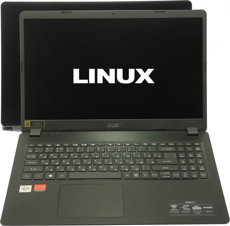 Ноутбук 15,6" Acer A315-42G-R921 Ryzen 3 3200U  /  500 Gb  /  Radeon R540X 2Gb  /  FHD  /  no ODD  /  Linux