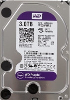 HDD 3.5 3 Tb Western Digital Purple WD30PURX 5400rmp  /  64Mb