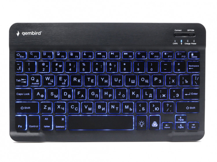 Клавиатура беспроводная Gembird KBW-4 (Bluetooth)