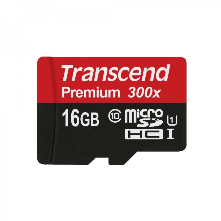 Флешка microSDHC 16Gb Transcend UHS-I