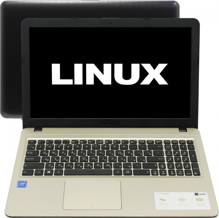 Ноутбук 15,6" Asus VivoBook X540NA-GQ063  intel N3350  /  4Gb  /  1000Gb  /  WiFi  /  Linux