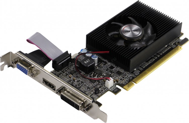 Видеокарта NVIDIA GeForce GT610 2Gb AFOX AF610-2048D3L7-V8