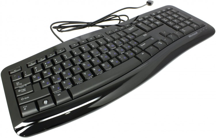 Клавиатура USB Microsoft Comfort 3000 104КЛ+4КЛ