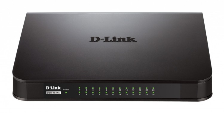 Концентратор D-Link DES-1024A/C1A 24UTP-10/100 Mbps
