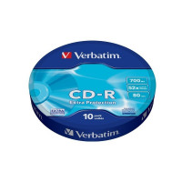 Диск CD-R Verbatim 700Mb / 52x Pack Wrap (10шт)