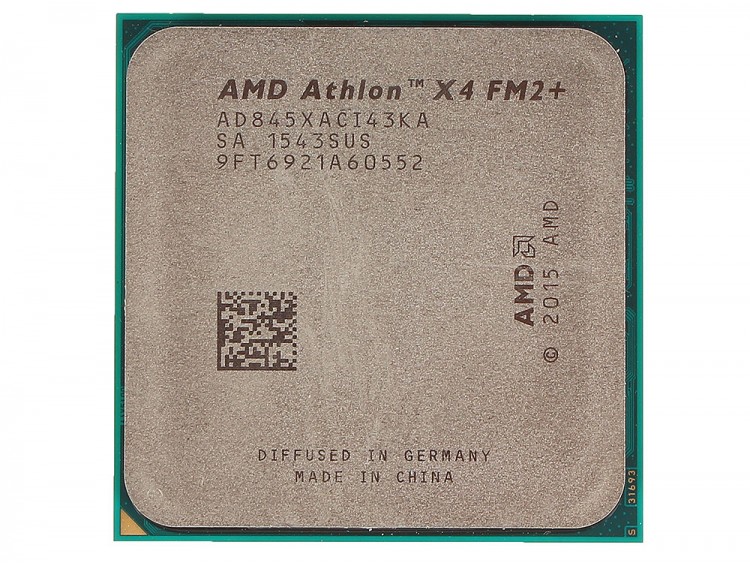 Процессор AMD ATHLON || X4 845 (AD845XACI43KA) 3.5GHz  /  s Socket FM2+ (OEM)