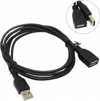 Кабель USB A -> A 1.8м Exegate EX138943RUS (удлинительный)