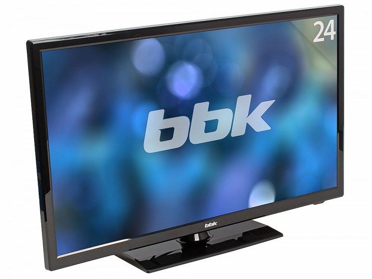 Телевизор 24" BBK 24LEM-1026  /  T2C черный  /  HD READY  /  50Hz  /  DVB-T  /  DVB-T2  /  DVB-C  /  USB (RUS)