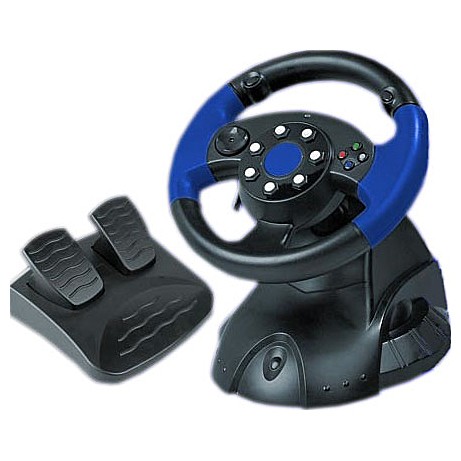 Руль DVTech Victory Wheel PC  /  PS3  /  D-pad  /  11btn  /  2рычага  /  2педали  /  Vibro