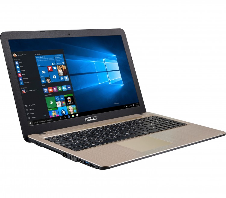 Ноутбук 15,6" Asus X540YA-XO648D AMD E1 6010  /  4Gb  /  500Gb  /  no ODD  /  WiFi  /  DOS