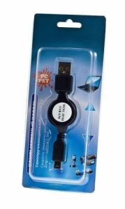 Кабель miniUSB -> USB 0.8м PC Pet <USRTC00-08> (рулетка)