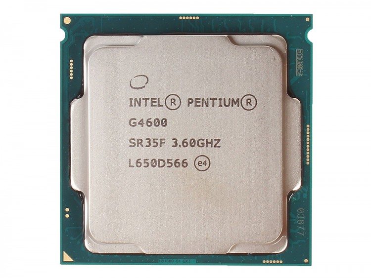 Процессор Intel Pentium G4600 3.6 GHz  /  2core  /  HD G 630  /  0.5+3Mb  /  54W  /  8 GT  /  s LGA1151 (BOX)