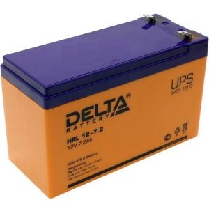 Аккумулятор ИБП Delta HRL 12-7.2 (12V, 7.2Ah)
