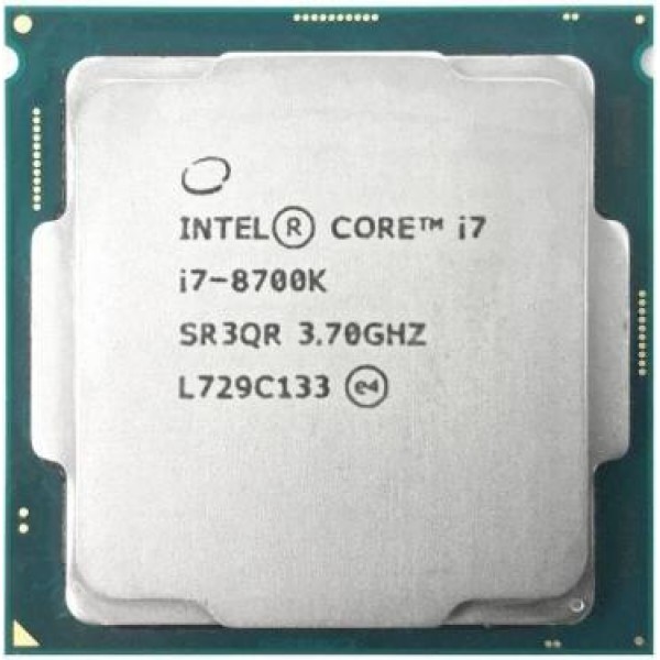 Процессор Intel Core i7-8700KSoc-1151v2 (3.7 GHz  /  6core  /  SVGA UHD Graphics 630  /  1.5+12Mb  /  95W) OEM
