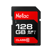 Карта памяти SDHC 128Gb Netac U1 P600