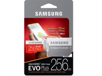Флешка microSDHC 256Gb Samsung EVO Plus Class10 с адаптером