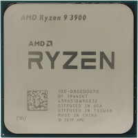 Процессор AMD Ryzen 9 3900 AM4 12(24)core / 3.1Ghz(4.3) / 65W (OEM)