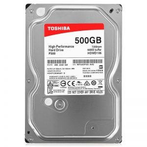 HDD 3.5" 500 Gb Toshiba P300 <HDWD105UZSVA> 7200rpm 64Mb SATA-III