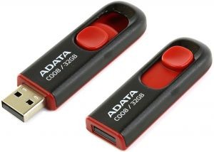 Флешка USB 32Gb Adata C008 <AC008-32G-RKD>