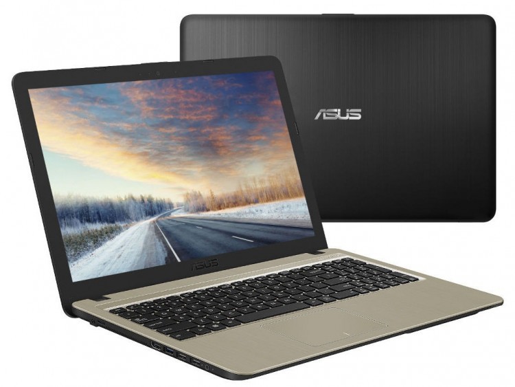 Ноутбук 15,6" Asus A540NA-GQ264 intel N3350  /  4Gb  /  SSD 128Gb  /  SVGA  /  WiFi  /  Endless