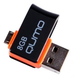 Флешка USB 8Gb Qumo HYBRID