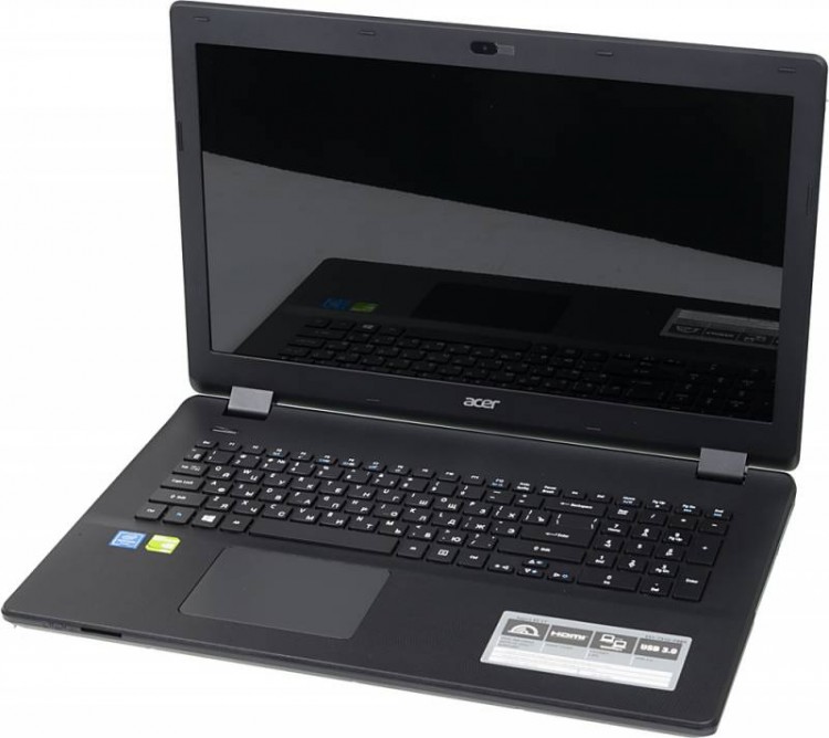 Ноутбук 17,3" Acer ES1-732-P9CK Pentium N4200  /  4Gb  /  500Gb  /  Intel HD  /  Win10