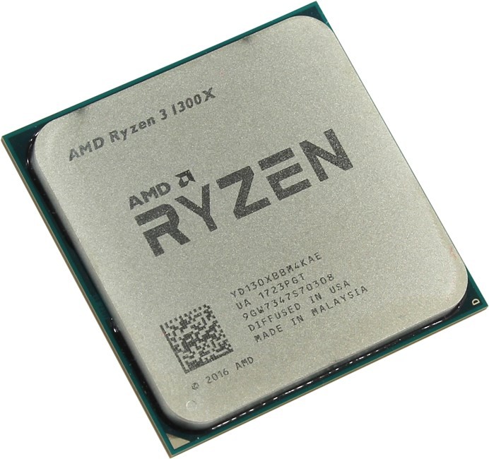 Процессор AMD Ryzen 3 1300X (YD130XBBM4KAE) 3.5 GHz  /  4core  /  2+8Mb  /  65W Socket AM4 OEM