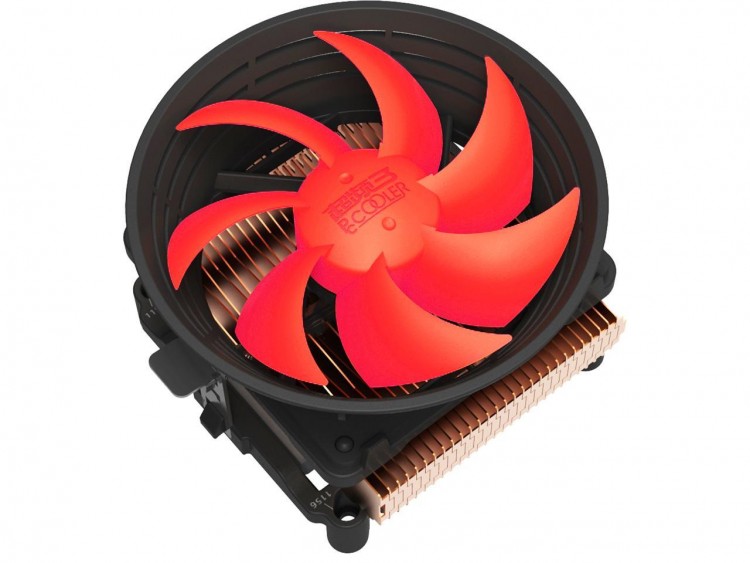 Вентилятор PC-Cooler Q100M (FM1-AM2+,775-1155 / 3pin / 1200-2200об / 39 CFM / 20дБ / 95Вт)
