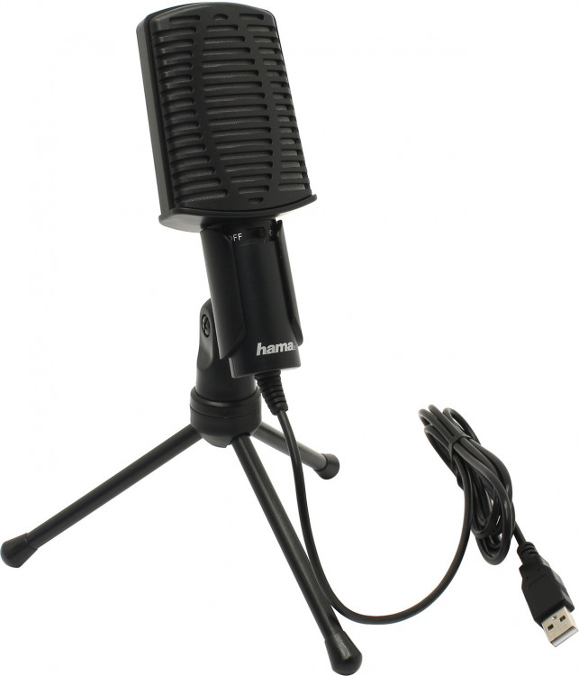 Микрофон Hama 2м 139906
