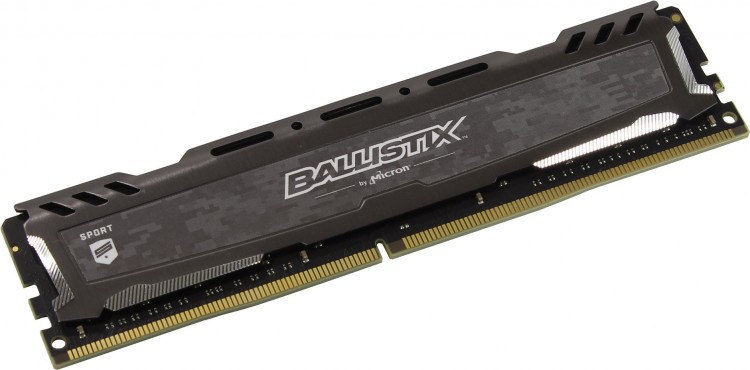 Память DDR4 8Gb <PC4-25600> Crucial Ballistix <BLS8G4D32AESBK>