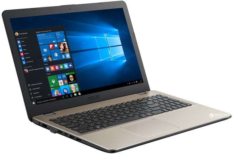 Ноутбук 15,6" Asus X540NA-GQ008 intel N4200  /  4Gb  /  500Gb  /  SVGA  /  DVD-RW  /  WiFi  /  DOS