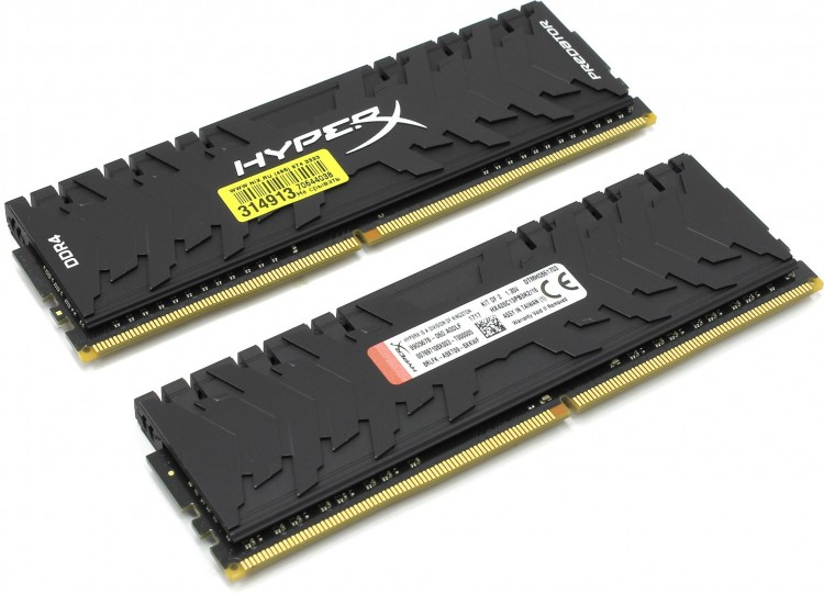 Память DDR4 8GB 21300  /  CL13 Kingston HyperX Predator HX426C13PB3  /  8