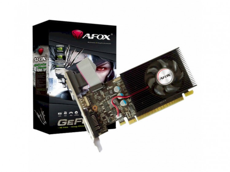Видеокарта NVIDIA GeForce GT 730 4Gb AFOX <AF730-4096D3L5> GDDR3 128B D-Sub+DVI+HDMI (RTL)