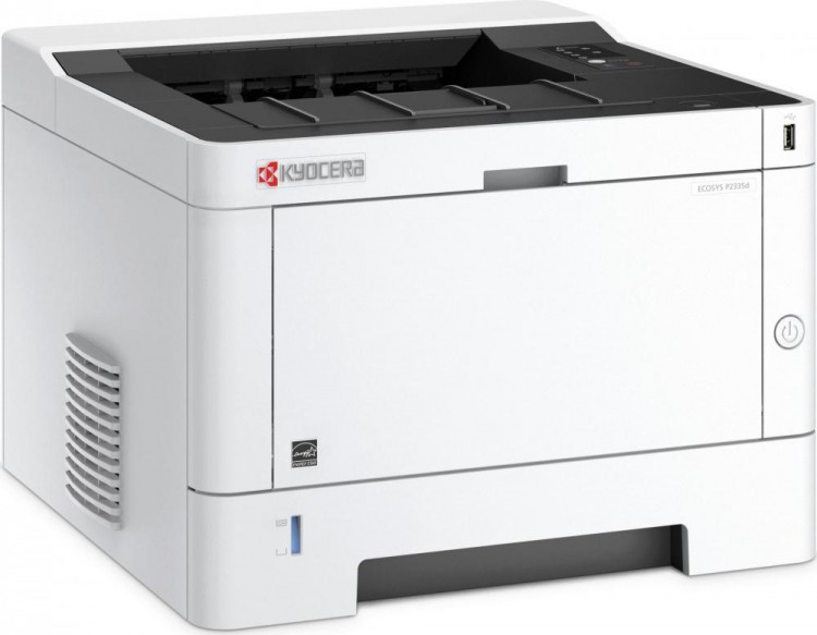 Принтер Kyocera P2335d, лазерный A4, 35 стр  /  мин, 1200x1200 dpi, 256 Мб, дуплекс, подача: 350 лис