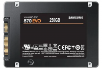 Б/У (95-99% Health) SSD 250 Gb Samsung 870 EVO MZ-77E250B (150 TBW / 560:530 Мбайт / с)