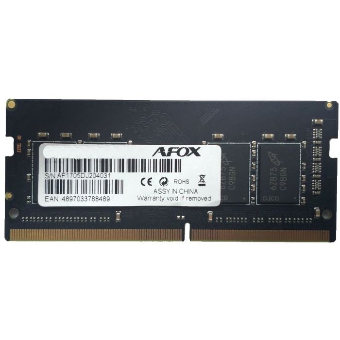Память DDR4 SO-DIMM 4Gb <PC4-19200> AFOX <AFSD44EK1P> CL17