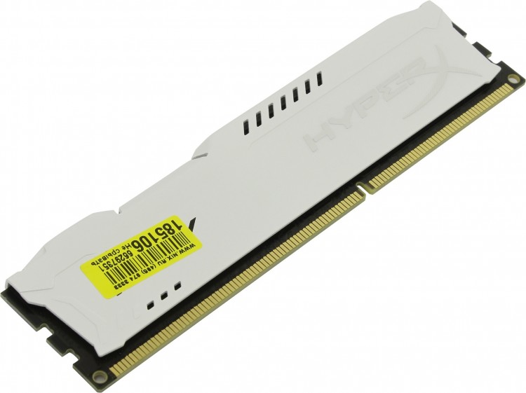 Память DDR3 4Gb <PC3-10600> Kingston HyperX Fury <HX313C9FW  /  4>