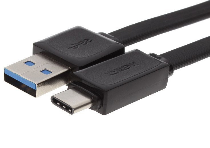 Кабель miniUSB -> USB C 1.0м D-color