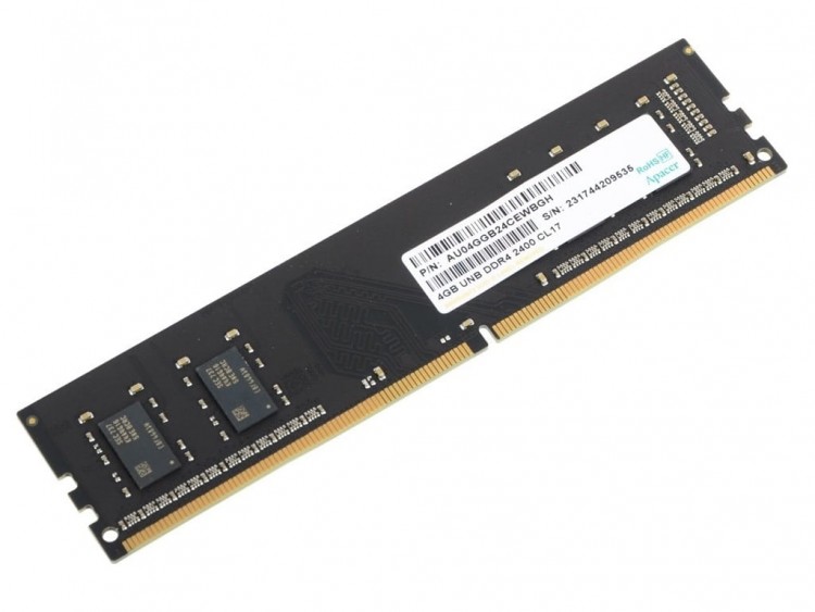 Память DDR4 4Gb <PC4-19200> Apacer <AU04GGB24CEWBGH> CL16