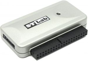 Кабель-адаптер USB2.0 -> SATA  /  IDE STLab <U390> 2.5", 3.5" от сети