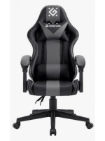 Кресло Defender Cosmic (черный / серый)