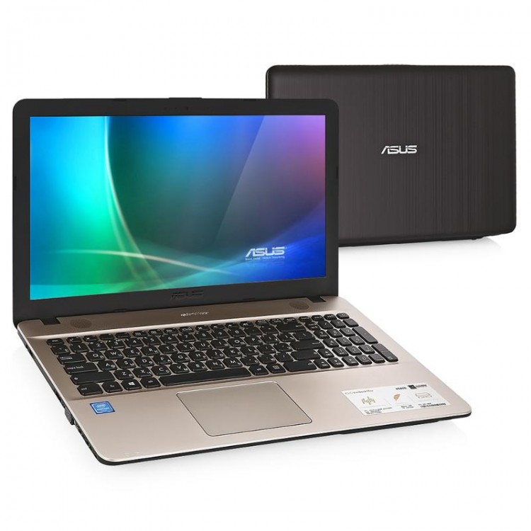Ноутбук 15,6" Asus X541NA intel N4200  /  4Gb  /  SSD 128Gb  /  SVGA  /  DVD-RW  /  WiFi  /  DOS 