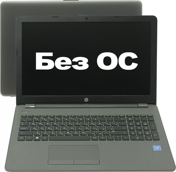 Ноутбук 15,6" HP 250 G6 intel N4000  /  4Gb  /  500GB  /  DVDRW  /  WiFi  /  DOS