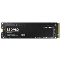 SSD NVMe 500 Gb Samsung 980 MZ-V8V500BW (300TBW  /  2600:3100Мбайт  /  с)