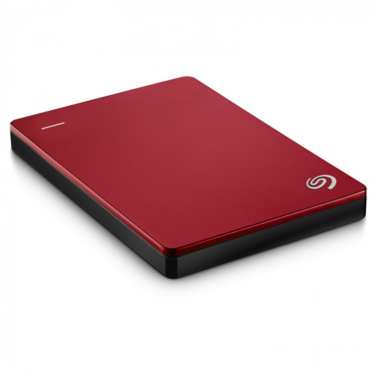 Внешний HDD 1Tb Seagate Backup Plus <STDR1000203> (Red  /  2.5"  /  USB3.0)